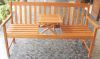 Sell comforable wooden-like garden bench