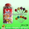 20g Ball Shape Bubble Gum Pop Lollipop