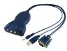 Sell pc/vga to av/tv with audio converter