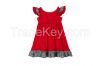 2015 New ruffle girl dress