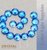 Light Sapphire ss6 Hot Fix Rhinestones / Iron On Rhinestones