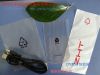 CPE matte flat punch printing 04 green flag of their bags