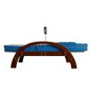 Jade massage bed with auto lift