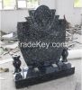 blue pearl granite  headstone