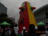 Sell inflatable climbing wall round or square