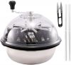 16 Inch Hydroponic Clear Hand Driven Bowl Leaf Trimmer for Indoor Garden