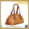 imported handbags from china fashion  tassel genuine leather handbag