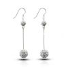 Sell silver shamballa earring