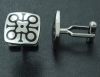 fashion Stainless steel cufflink&shell cufflink