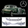 Mercedes W186 300 Adenauer Bumpers