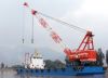 Sell 50t floating crane barge 50 ton crane vessel 50t