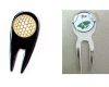 Golf divot tools & hat clips