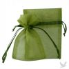 Dark Green Cosmetic Bag