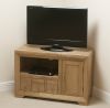 Sell Solid Oak Small Corner TV Cabinet