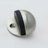 Stainless steel oval pattern floor  door stop