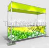 Clipping exhibit displays, Quick show stand, Portable trade show display