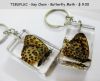 Key Chain Butterfly Moth