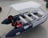 LANZHOU inflatable boat aluminum floor fishing inflatable boats with CE certification