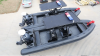 7m Alu Rib700 Boat 23feet Aluminum Inflatable Fishing Boat PVC Hypalon with F200betx Motor