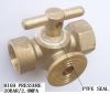 Sell  brass plug cock for pressure gauge