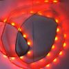 Orange Flexible LED Strip with 60-piece 3528 SMD LED, 4.8W Power