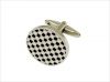 Sell black and white cufflinks CU-006-2011