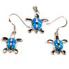 silver opal jewelry set YS00222