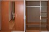 Wardrobe with Solid Wood Door and Plywood/Particle/MDF Carcass