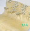 Sell hot 100% remy clips in hair extension