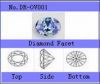 Sell Cubic Zirconia gemstone_Oval shape