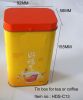 Rectangular Coffee/Tea Tin Box(HDS-C13)