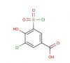 3-Chloro-5-(chlorosulfonyl)-4-hydroxybenzoic Acid