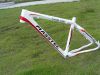 Carbon fiber mountain bike frame