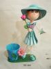 Sell metal garden girl-YS11966