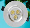 3W white led crystal downlight