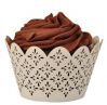 Sell Wedding Laser cutting Fancy Cupcake Wrapper