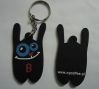 customized soft pvc silicone keychain