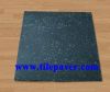 Rubber gym tile, rubber gym mat