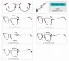 wholesale Stainless Steel Optical Frames metal eyeglasses 192G