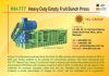 KH-777 Heavy Duty Empty Fruit Bunch Press