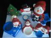 Sell porcelain christmas candle holder