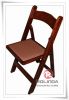 Mahogany Wood Folding Chair