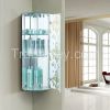 2015 wholesale cheap triangle bathroom mirrored corner cabinet