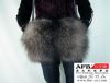 Sell fox fur hand warmer muff, fur muff