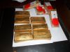 Gold bar ready for sale.