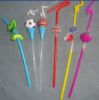 Sell pvc straws  cartoon straws crazy straws