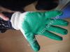 rubber coated glove