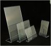 Sell clear acrylic menu holder/sale point holder