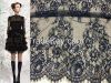 3 M long 150 Cm  High quality Elegant eyelash edge Chantilly lace fabric wholesale