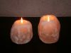 Rock Salt Candle Holders